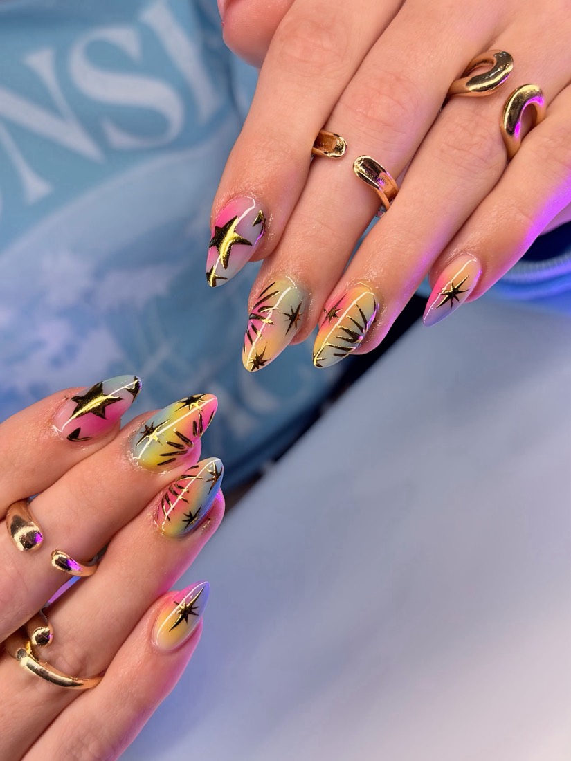 Nail design from the Rome studio